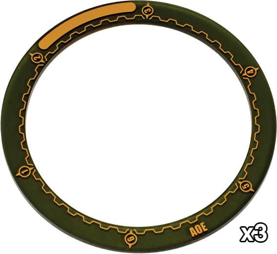 WARMACHINE 4" Area of Effect Ring Markers - pip91080