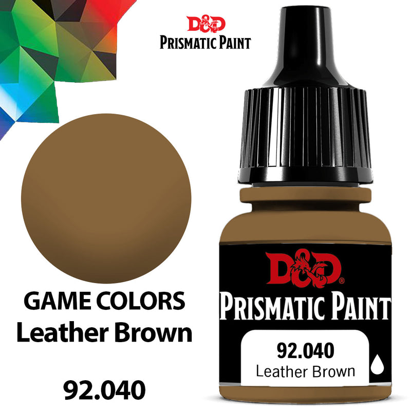 D&D Prismatic Paint - Leather Brown (92040)