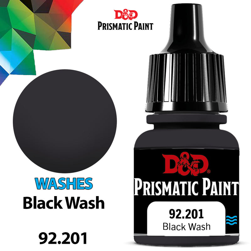 D&D Prismatic Paint - Black Wash (92201)
