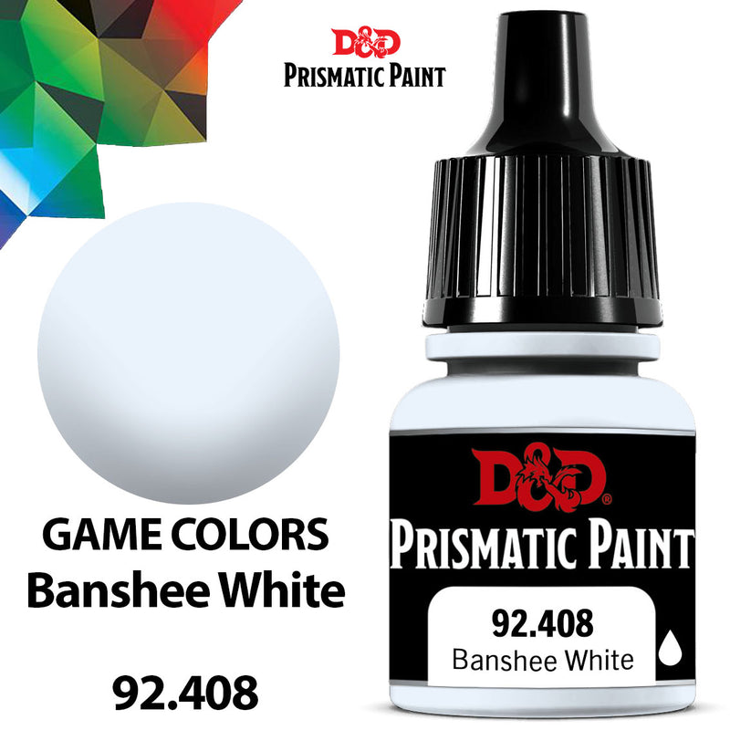 D&D Prismatic Paint - Banshee White (92408)