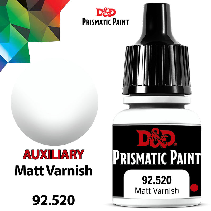 D&D Prismatic Paint - Matt Varnish (92520)