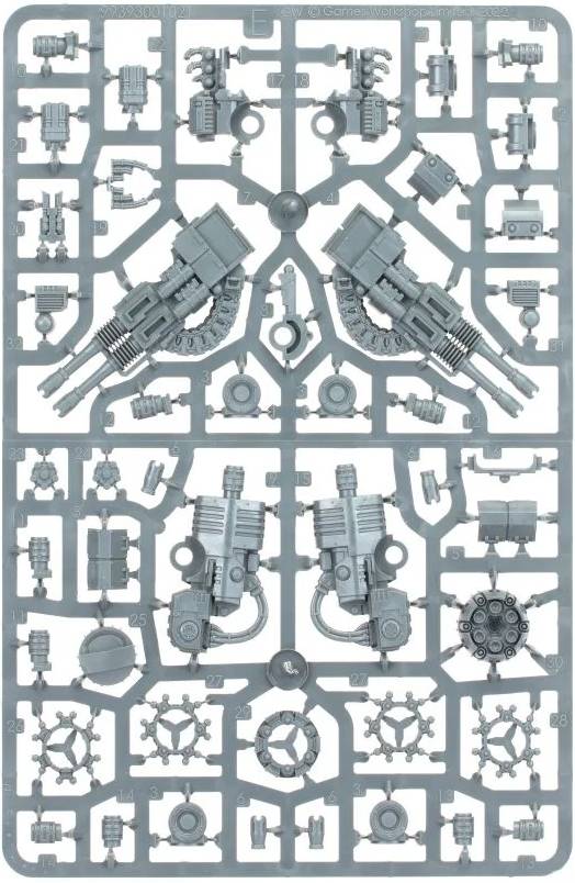 The Horus Heresy - Leviathan Siege Dreadnought Ranged Weapons Frame