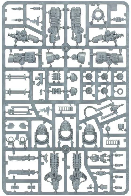 The Horus Heresy - Contemptor Dreadnought Weapons Frame 2