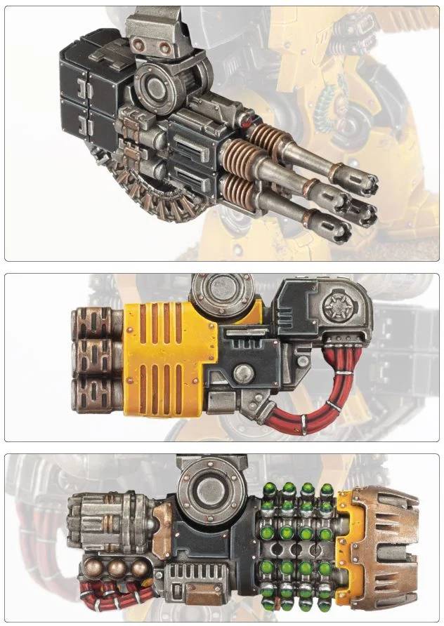 The Horus Heresy - Leviathan Siege Dreadnought Ranged Weapons Frame