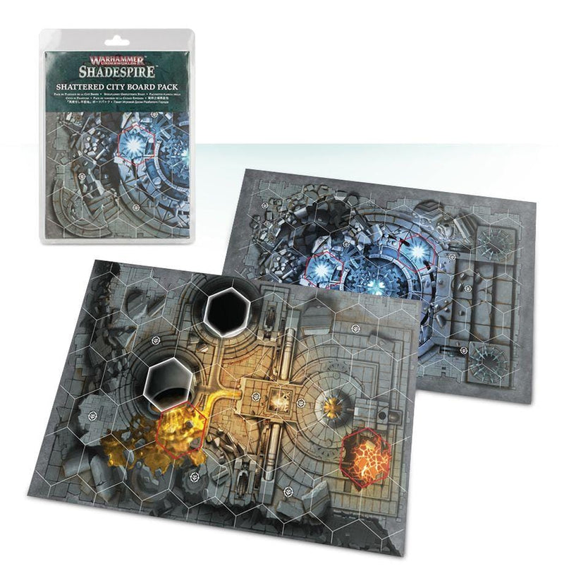 Shadespire Shattered City Board Pack ( 110-25-N ) - Used