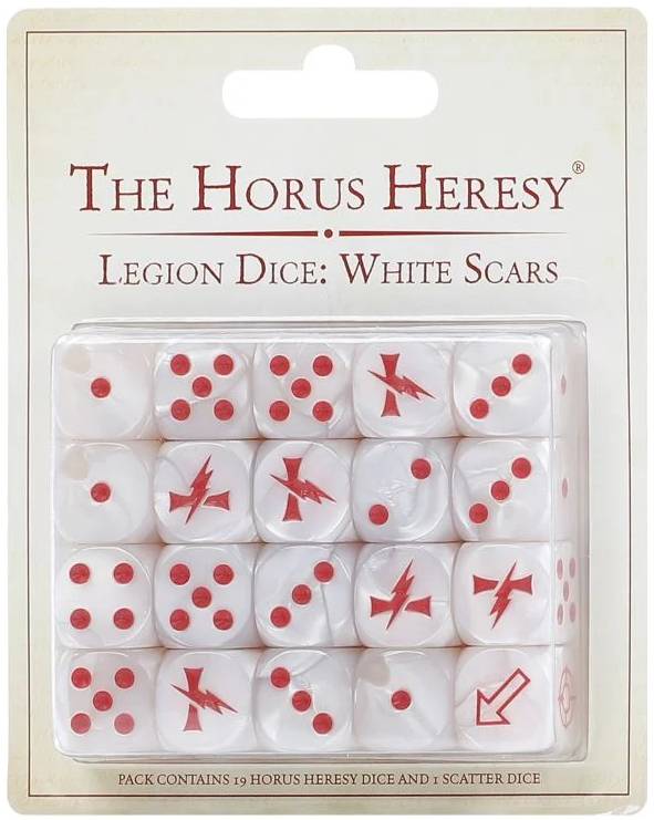 The Horus Heresy- Legion Dice: White Scars