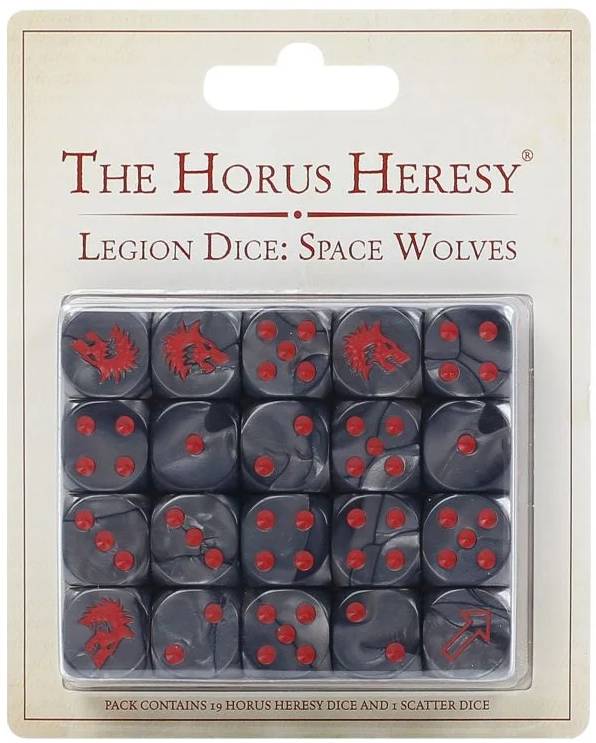 The Horus Heresy- Legion Dice: Space Wolves