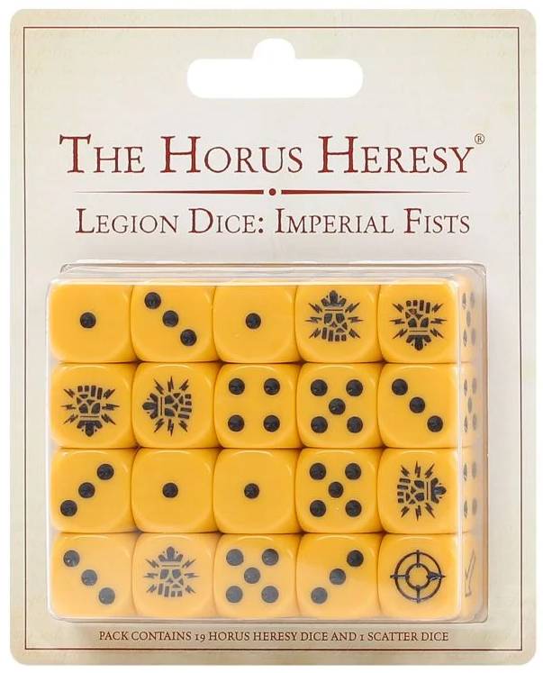 The Horus Heresy- Legion Dice: Imperial Fists