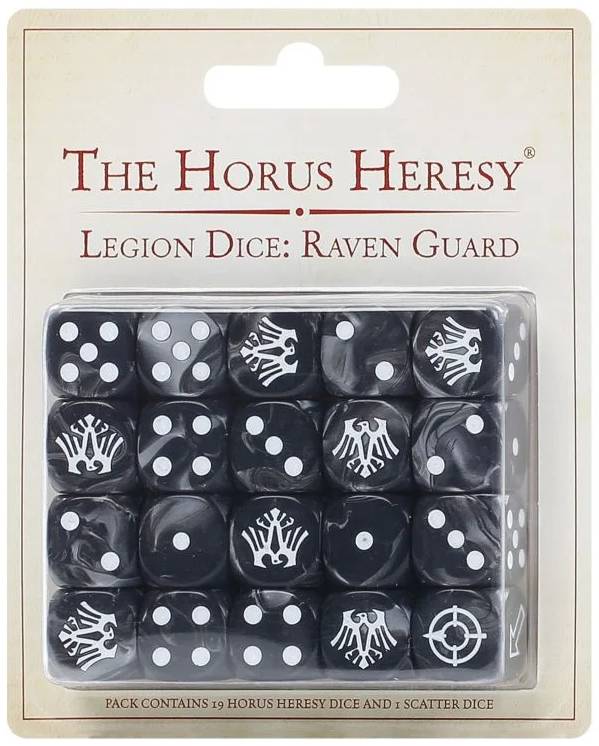 The Horus Heresy- Legion Dice: Raven Guard