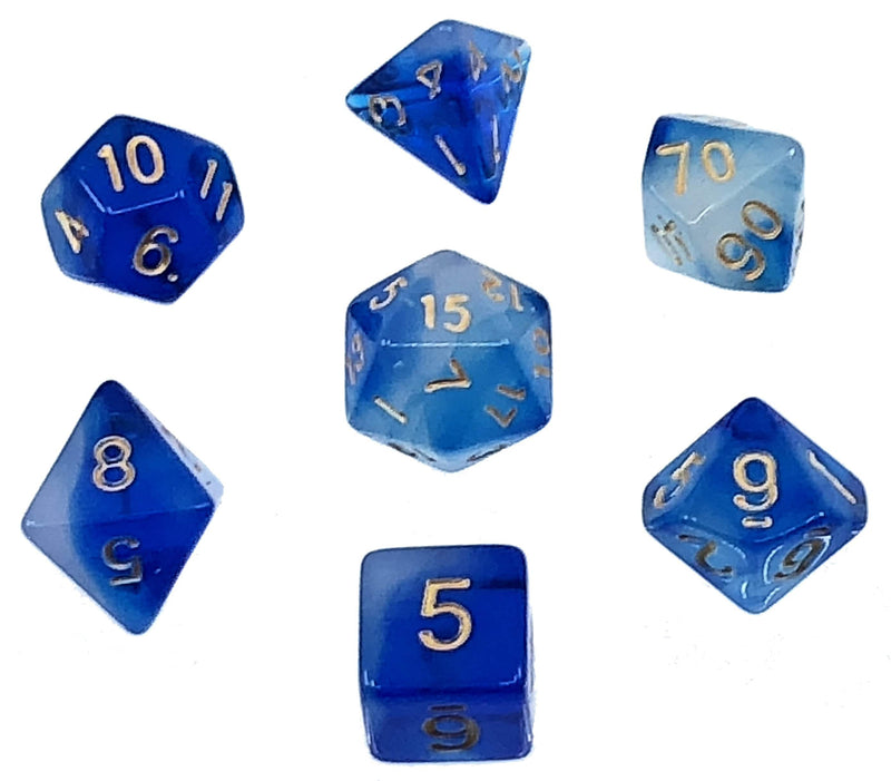 7 Polyhedral Abyss Dice Set Abyssal - AD001