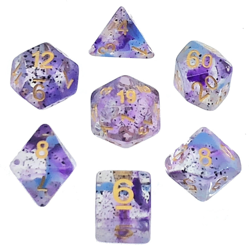 7 Polyhedral Abyss Dice Set I The Magician - AD006