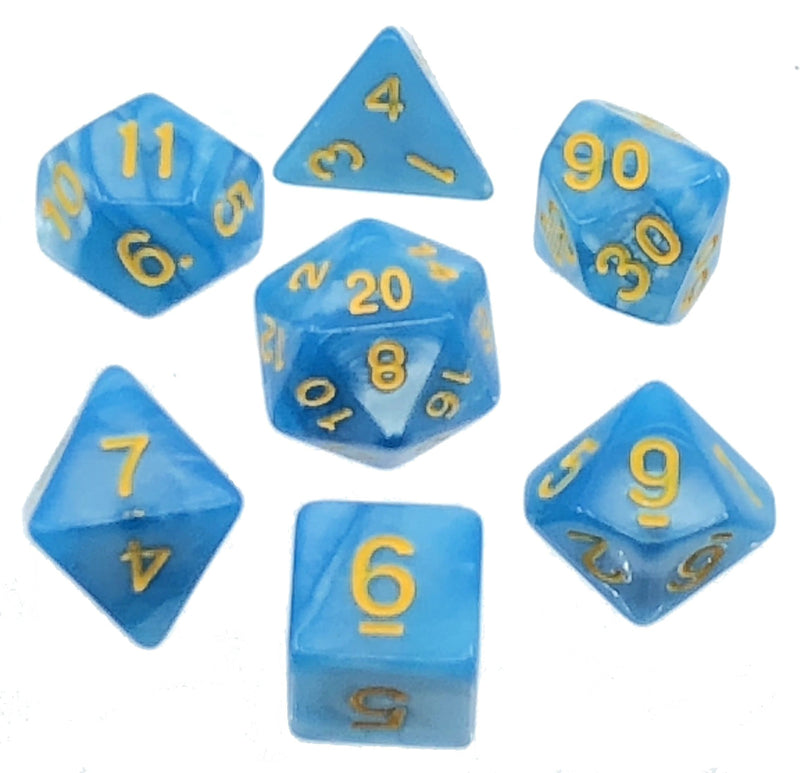 7 Polyhedral Abyss Dice Set II High Priestess - AD007