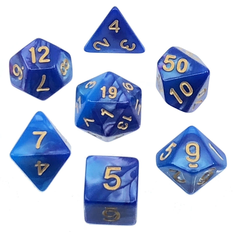 7 Polyhedral Abyss Dice Set III Empress - AD008