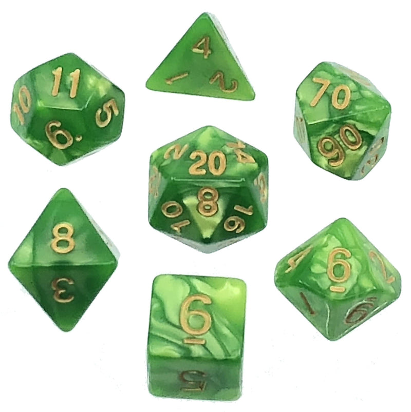 7 Polyhedral Abyss Dice Set VII Chariot - AD012