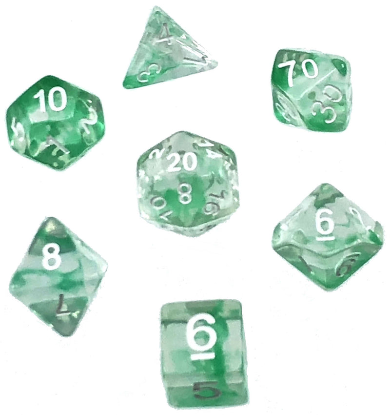 7 Polyhedral Abyss Dice Set Envy - AD033
