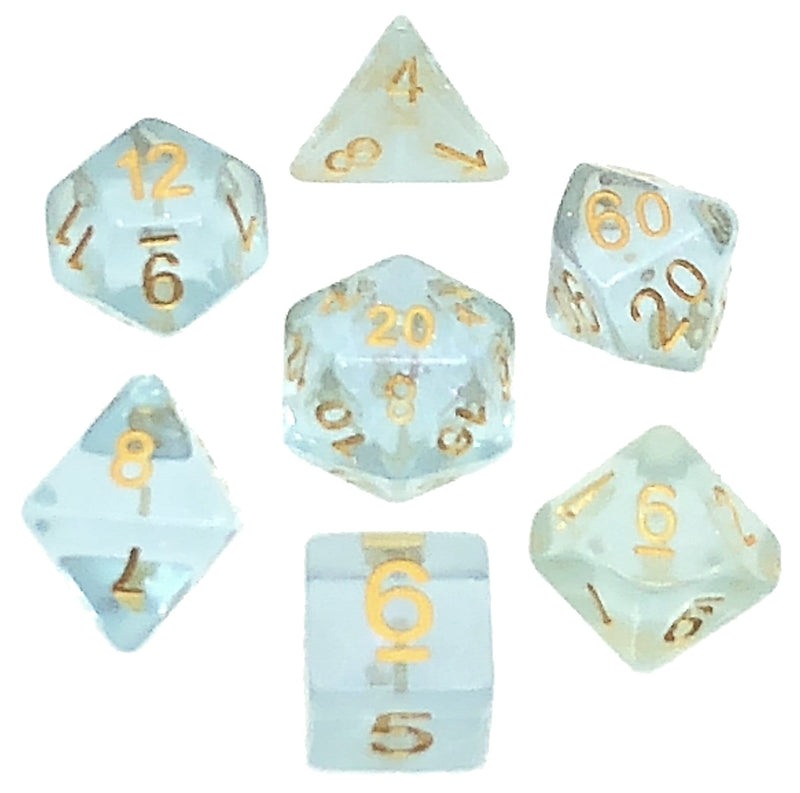 7 Polyhedral Abyss Dice Set Eyes of the Abyss - AD042