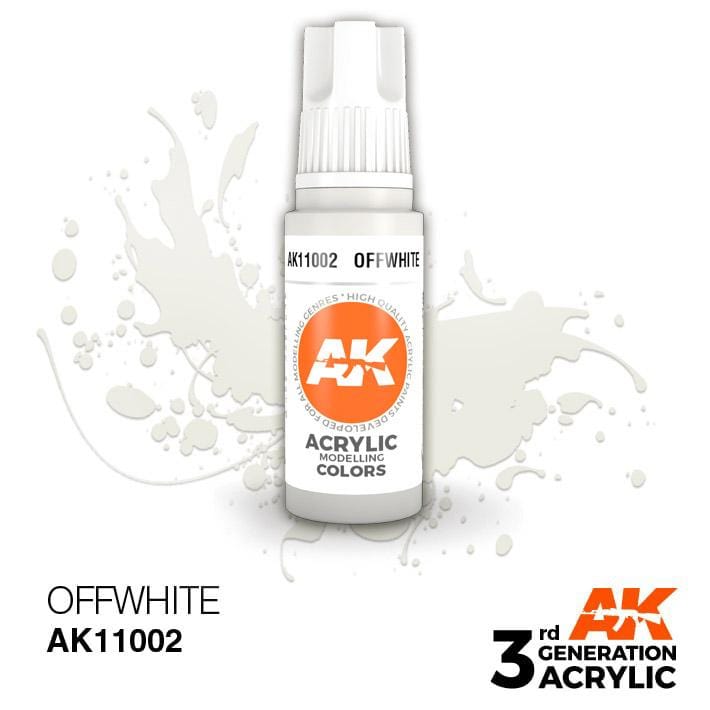 AK Acrylic 3G - Offwhite ( AK11002 )