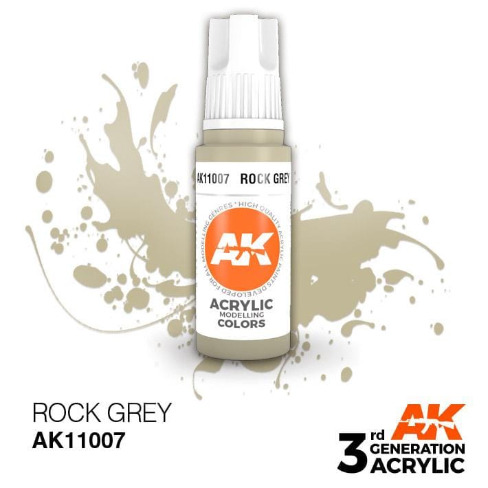 AK Acrylic 3G - Rock Grey ( AK11007 )