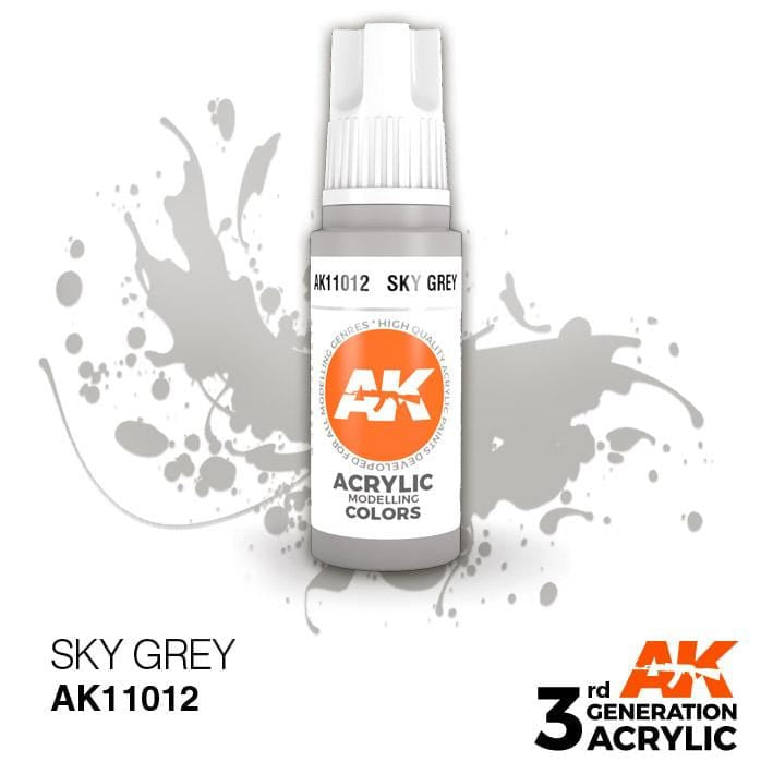 AK Acrylic 3G - Sky Grey ( AK11012 )