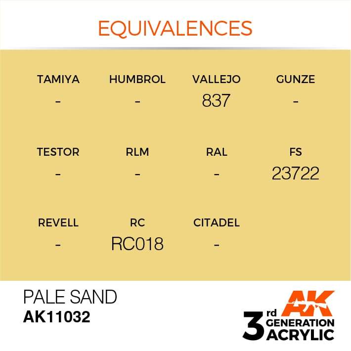 AK Acrylic 3G - Pale Sand ( AK11032 )