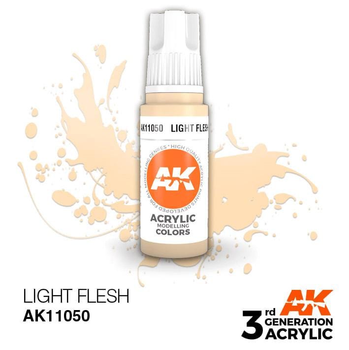 AK Acrylic 3G - Light Flesh ( AK11050 )