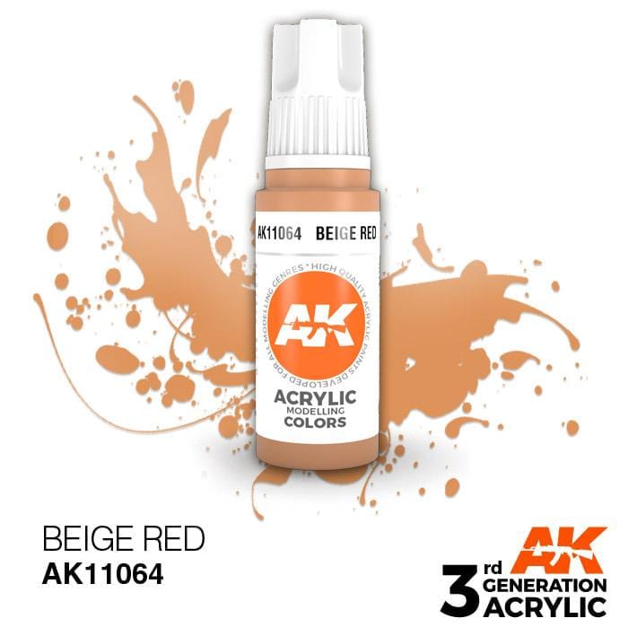 AK Acrylic 3G - Beige Red ( AK11064 )