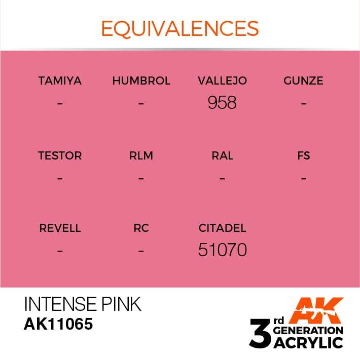 AK Acrylic 3G Intense - Pink ( AK11065 )