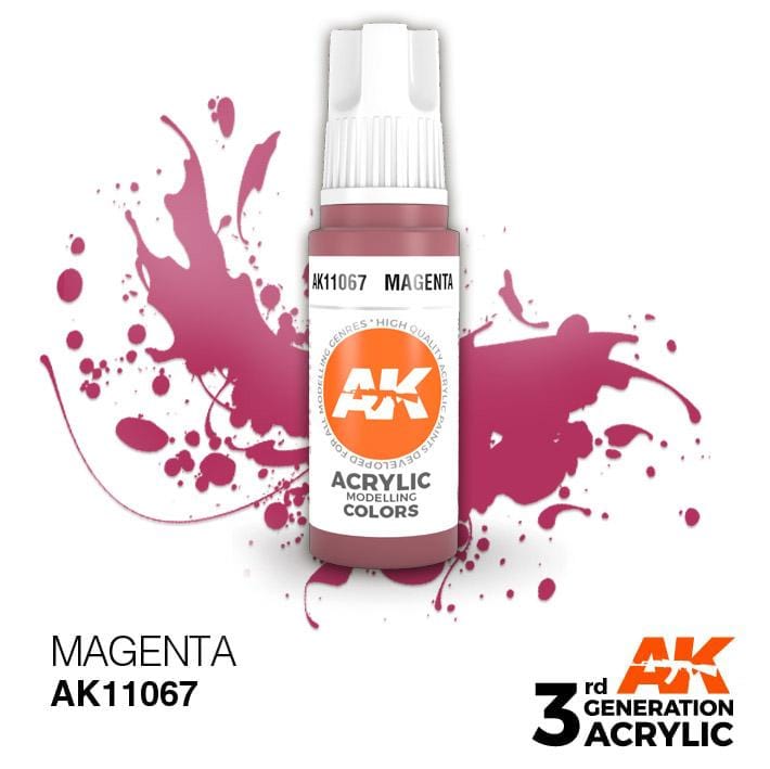 AK Acrylic 3G - Magenta ( AK11067 )