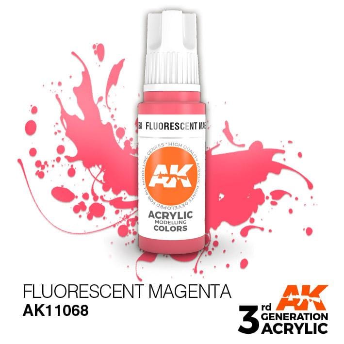 AK Acrylic 3G - Fluorescent Magenta ( AK11068 )