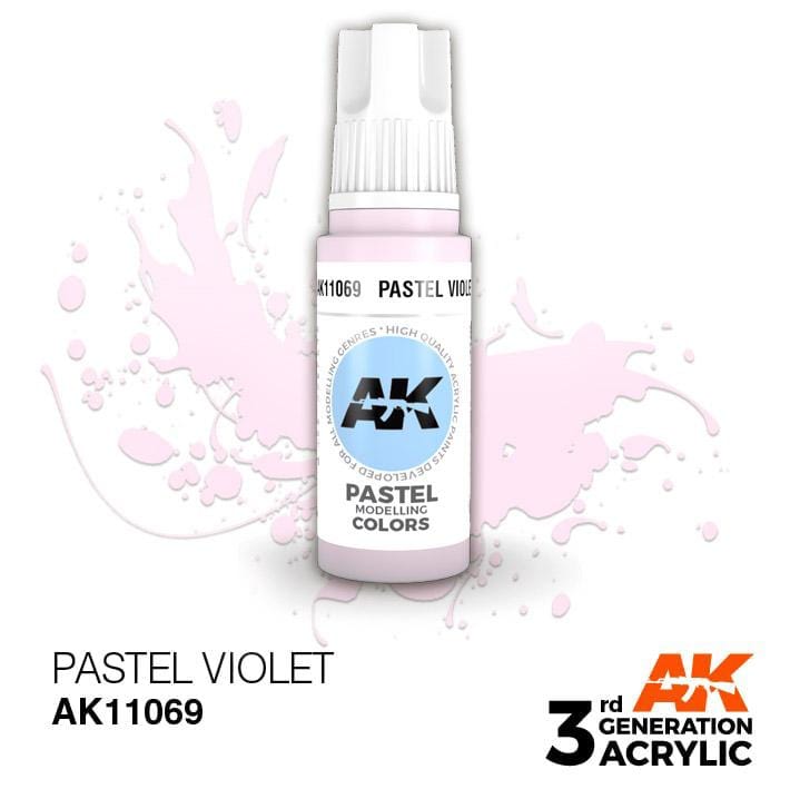 AK Acrylic 3G Pastel - Pastel Violet ( AK11069 )