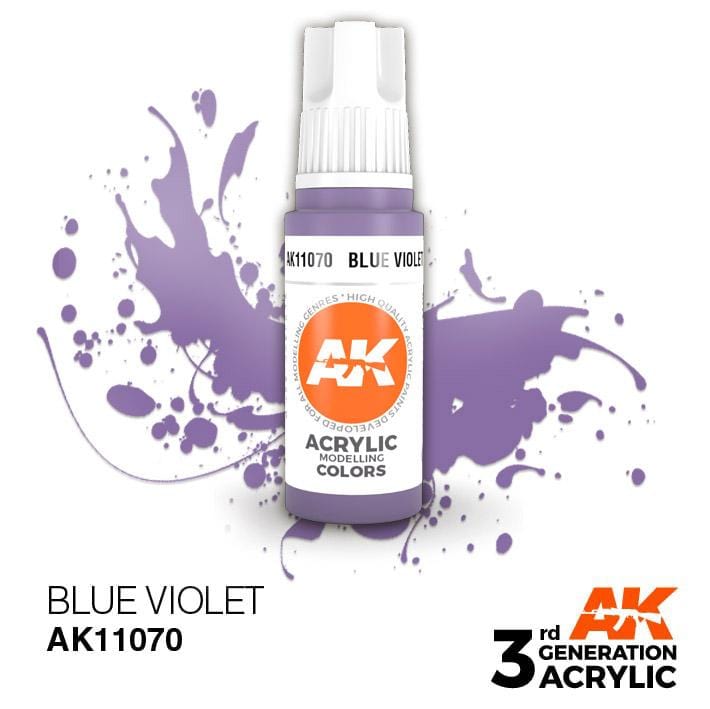 AK Acrylic 3G - Blue Violet ( AK11070 )