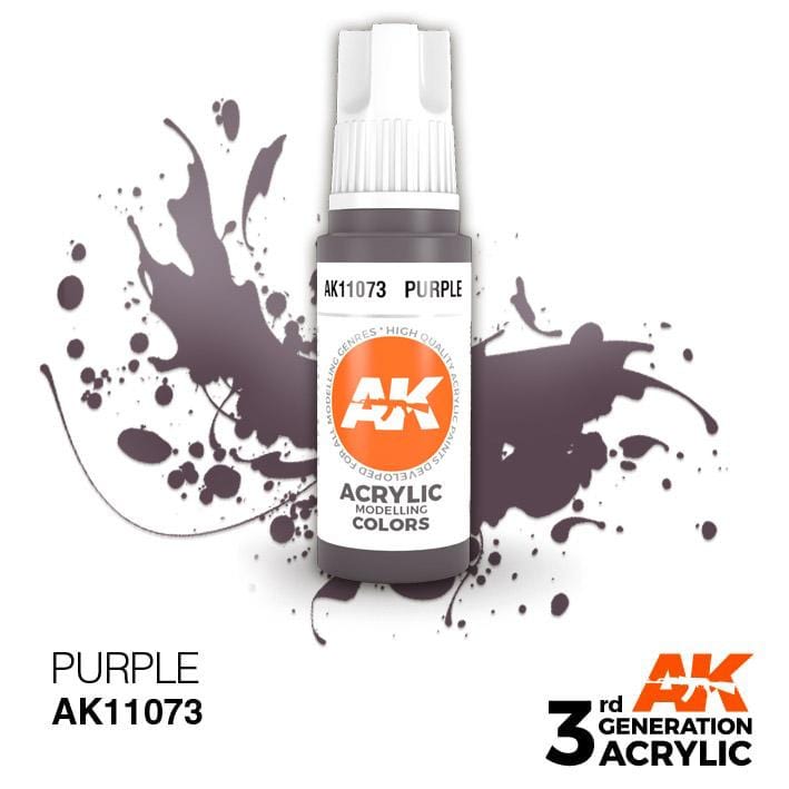 AK Acrylic 3G - Purple ( AK11073 )