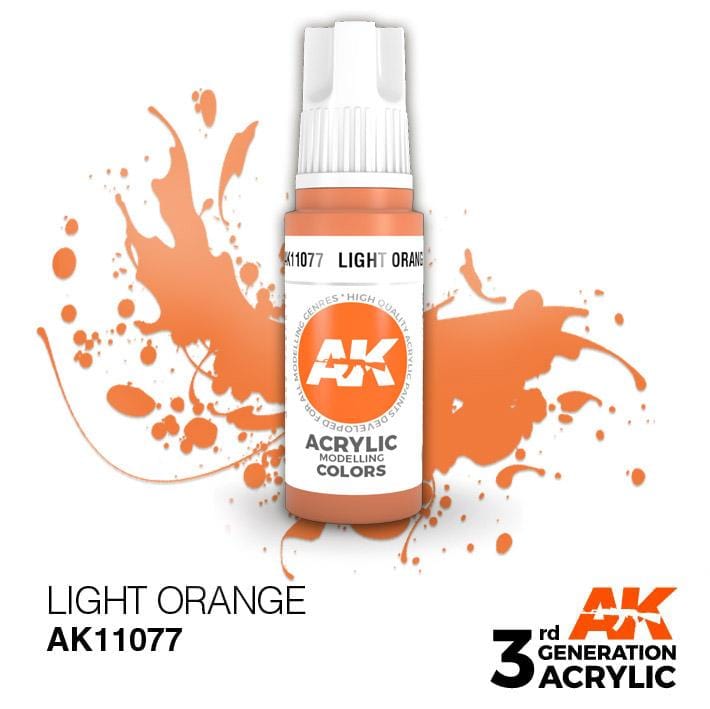 AK Acrylic 3G - Light Orange ( AK11077 )