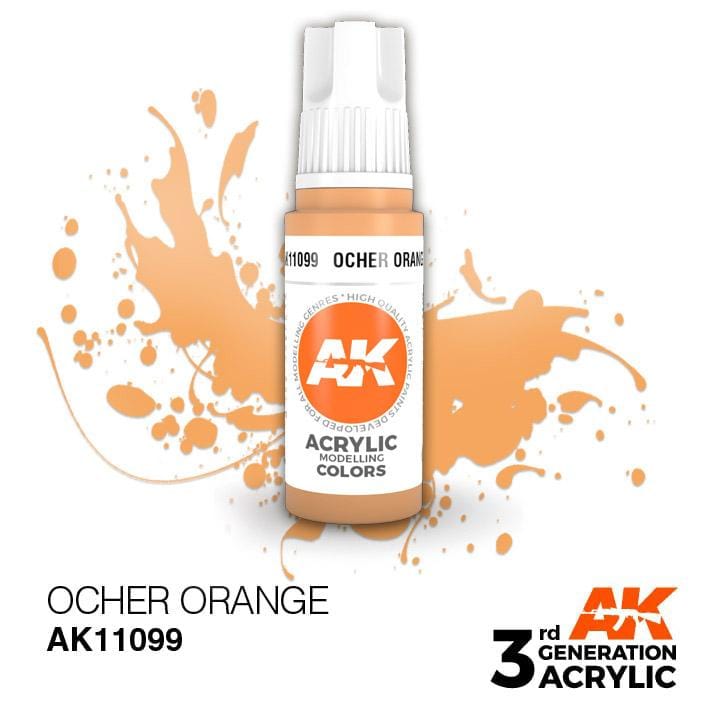 AK Acrylic 3G - Ocher Orange ( AK11099 )
