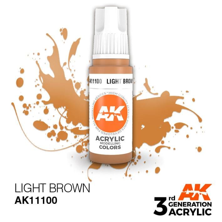 AK Acrylic 3G - Light Brown ( AK11100 )