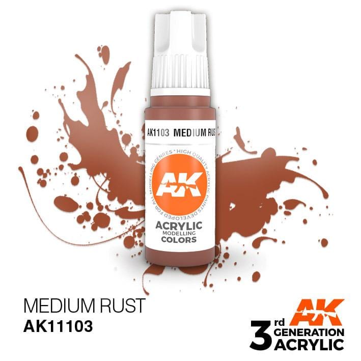 AK Acrylic 3G - Medium Rust ( AK11103 )
