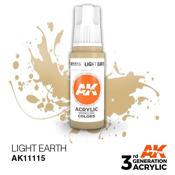AK Acrylic 3G - Light Earth ( AK11115 )