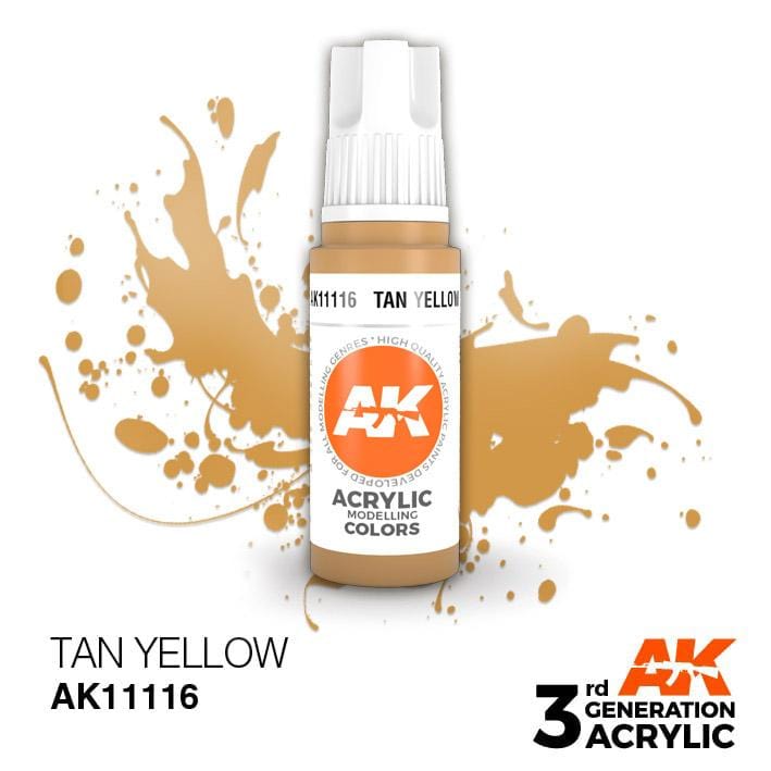 AK Acrylic 3G - Tan Yellow ( AK11116 )
