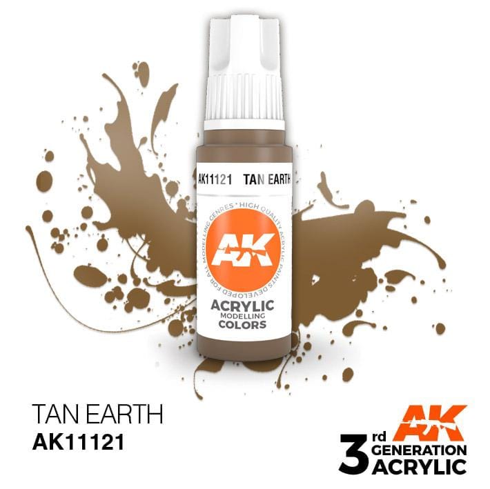 AK Acrylic 3G - Tan Earth ( AK11121 )