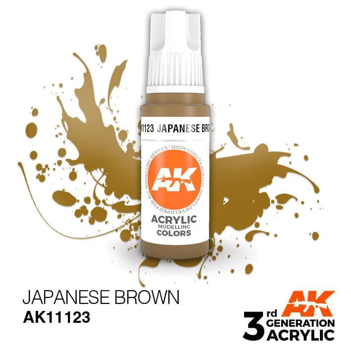 AK Acrylic 3G - Japanese Brown ( AK11123 )