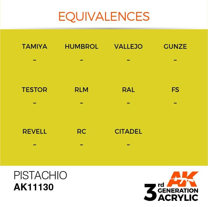 AK Acrylic 3G - Pistachio ( AK11130 )