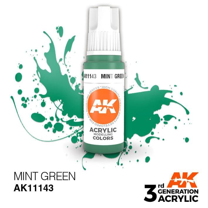AK Acrylic 3G - Mint Green ( AK11143 )