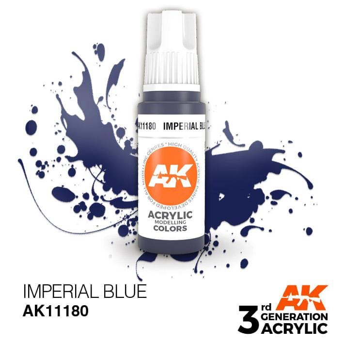 AK Acrylic 3G - Imperial Blue ( AK11180 )