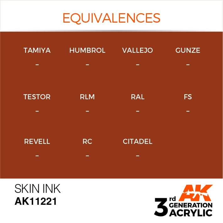 AK Acrylic 3G Ink - Skin ( AK11221 )
