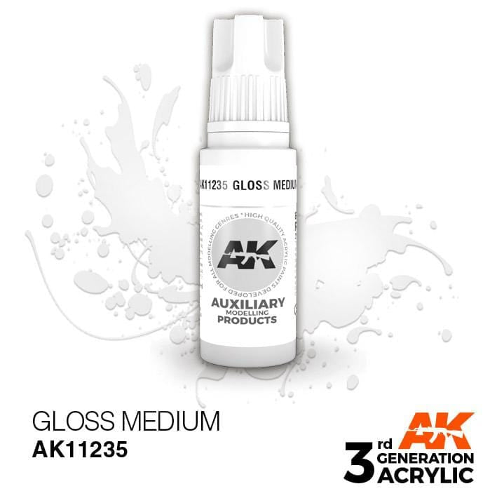 AK Acrylic 3G Auxiliary - Gloss Medium ( AK11235 )