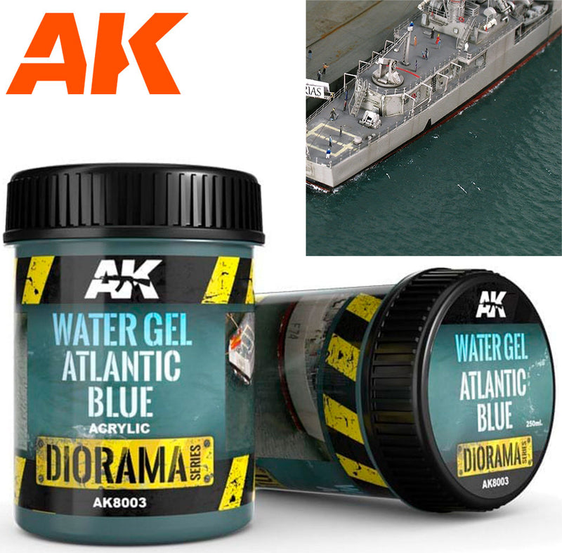 AK Diorama Water Gel - Atlantic Blue (AK8003)