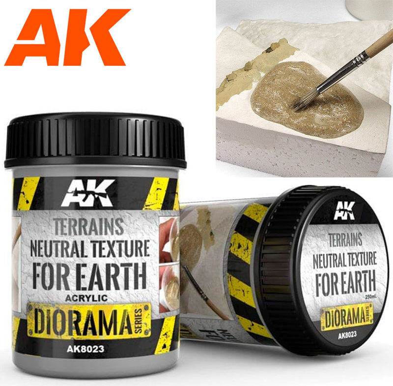 AK Diorama Terrains - Neutral Texture for Earth (AK8023)