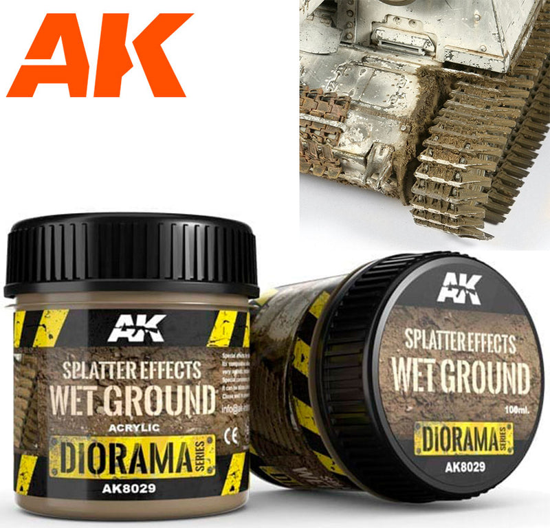 AK Diorama Splatter Effects - Wet Ground (AK8029)