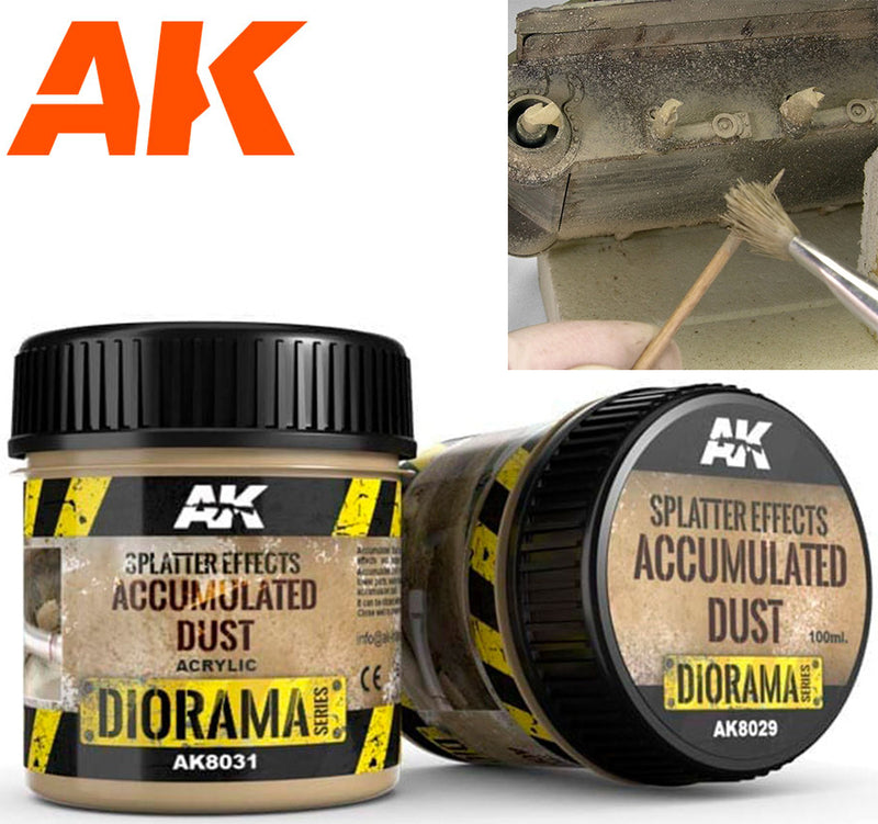 AK Diorama Splatter Effects - Accumulated Dust (AK8031)