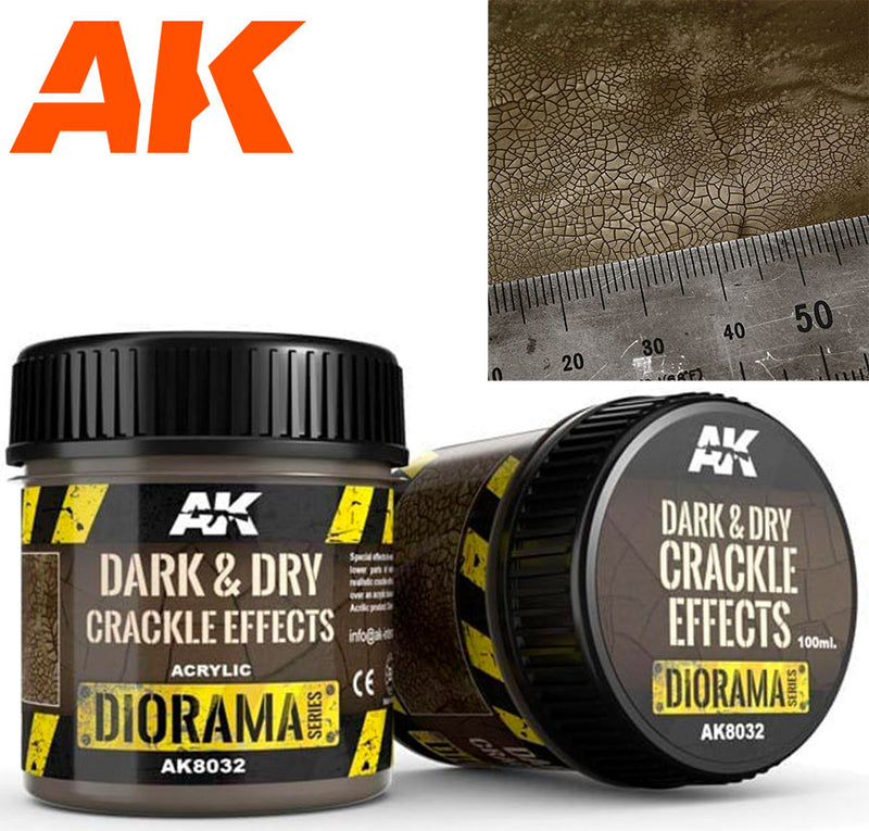AK Diorama Crackle Effects - Dark & Dry (AK8032)